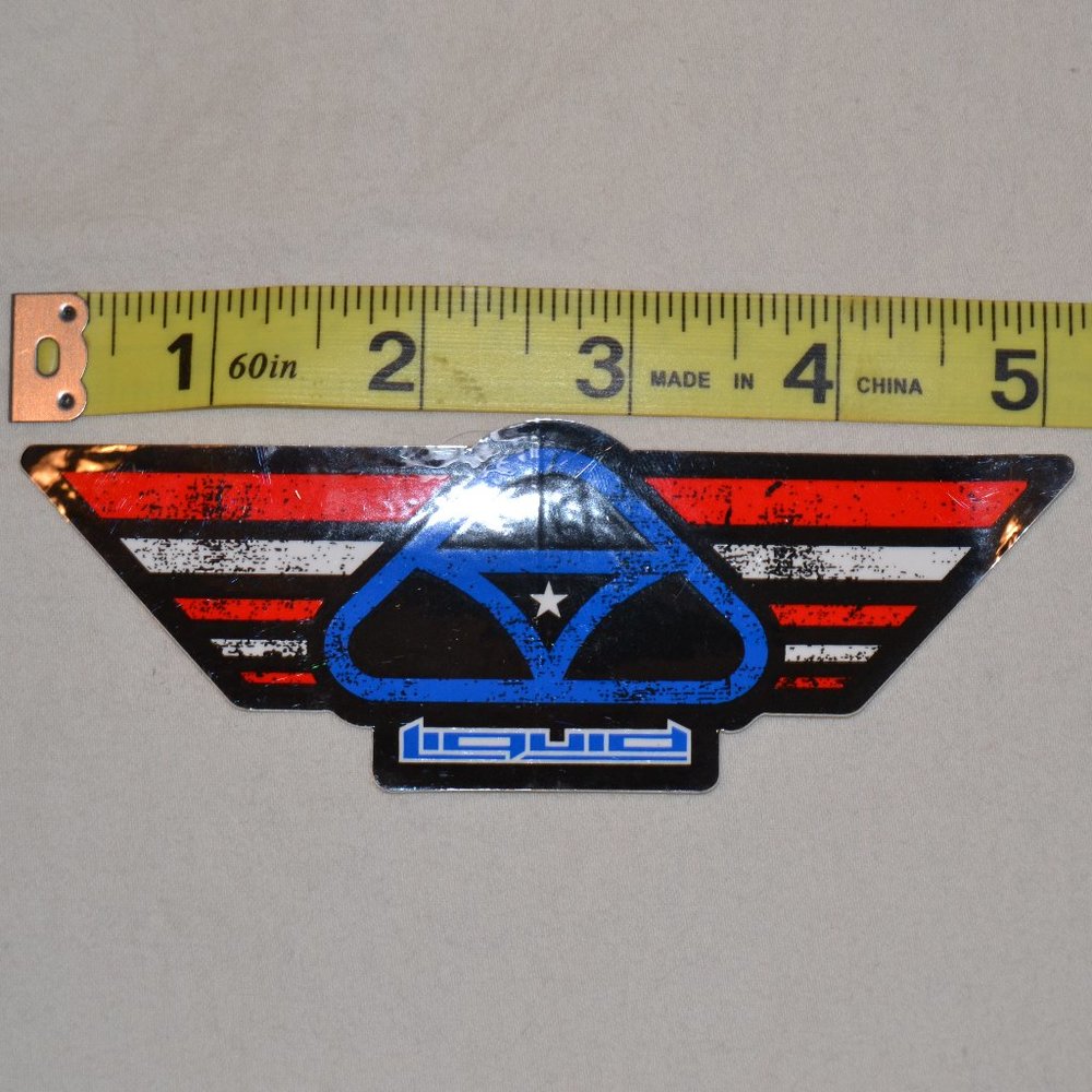 Liquid Eyewear Logo Sticker - Picture 3 of 3
